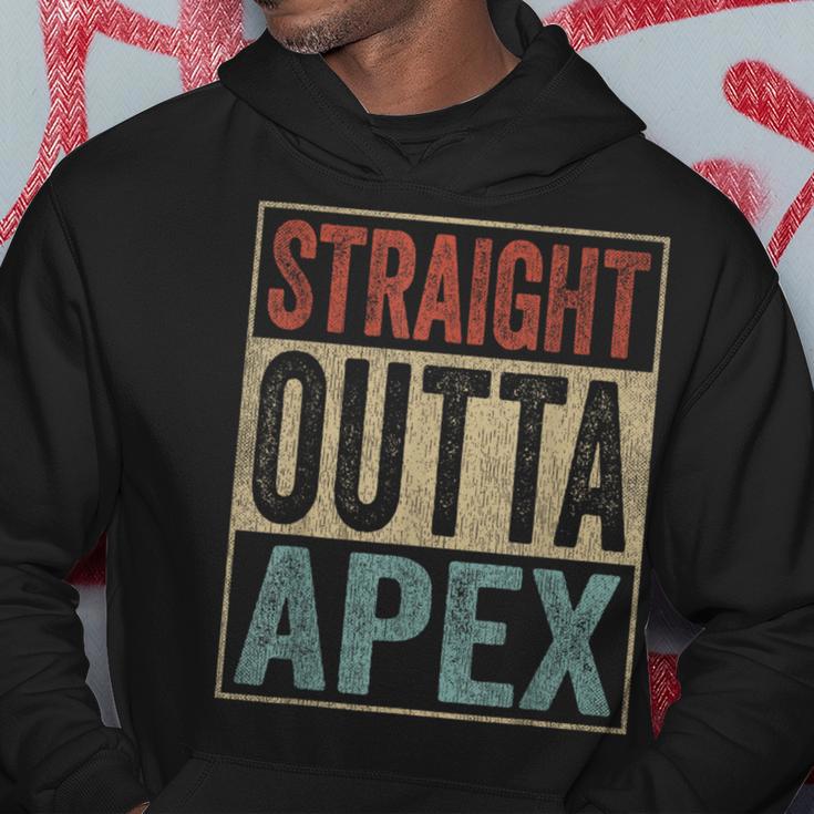 Retro Apex Stuff Clothing Straight Outta Apex Hoodie Unique Gifts