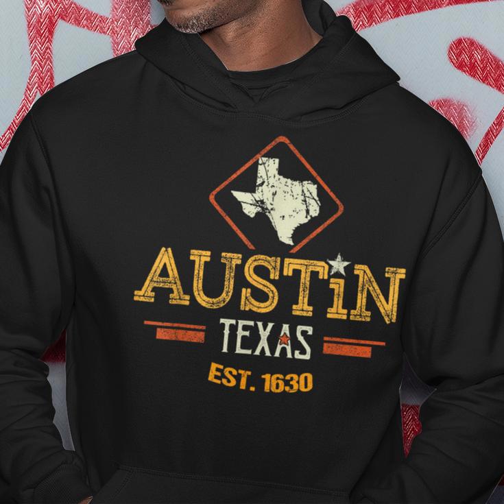 Retro Austin Texas Austin Texas Souvenir Austin Texas Hoodie Unique Gifts