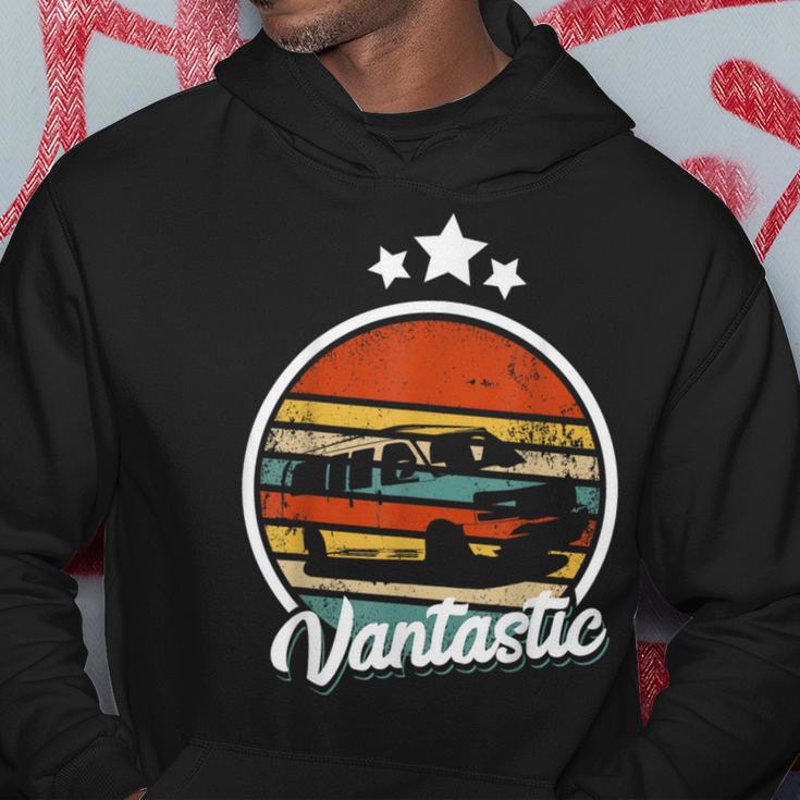 Retro Camper Van Life Vantastic Vintage Vanlife Hoodie Unique Gifts