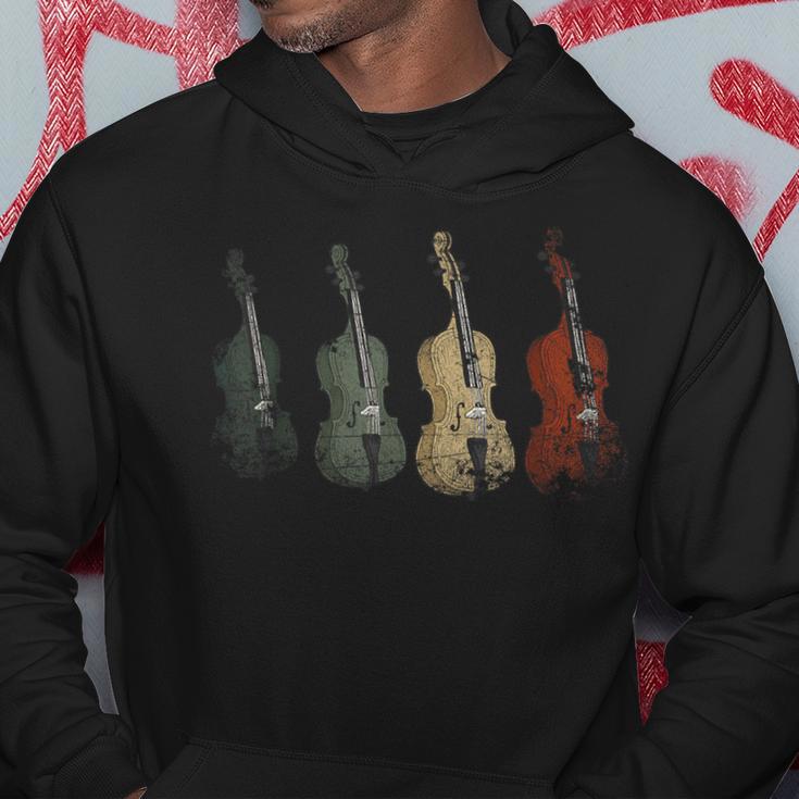 Retro Cello Hoodie Lustige Geschenke