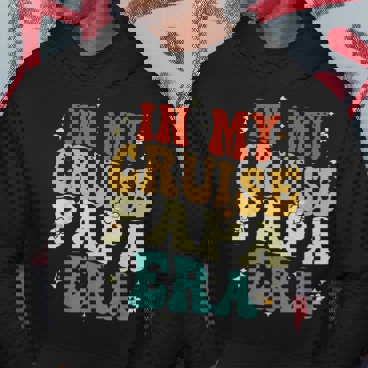Retro Groovy In My Cruise Papa Era Cruise Father's Day Hoodie Unique Gifts