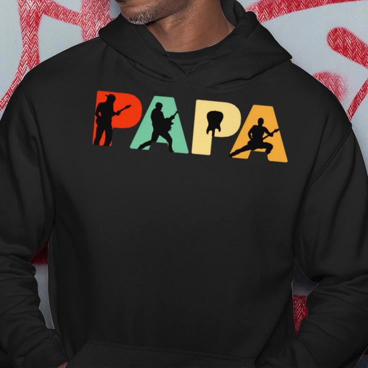 Retro Lead-Gitarre Papa Lustiger Papa Lead-Gitarre Spieler Kapuzenpullover Lustige Geschenke