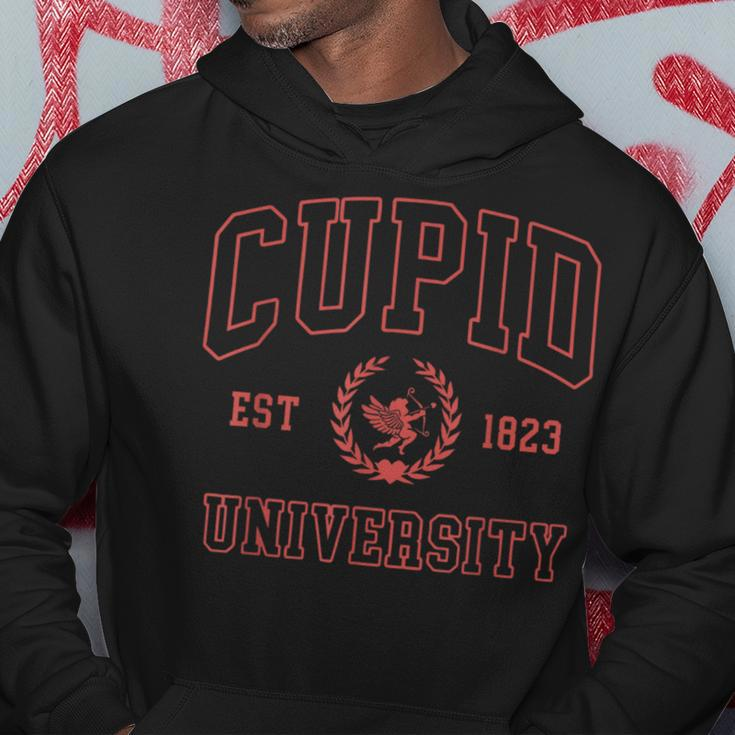 Retro Old Fashioned Cupid University Est 1823 Valentines Day Hoodie Unique Gifts