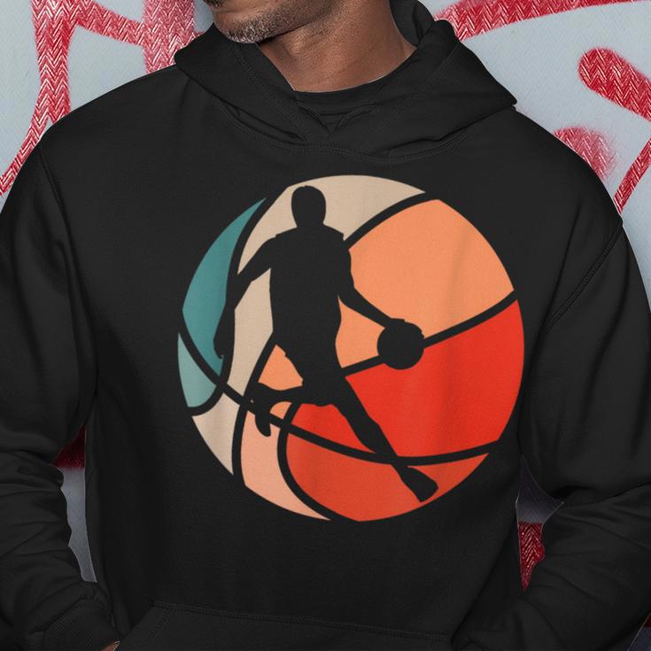 Retro Style Basketball Player Hoodie Lustige Geschenke