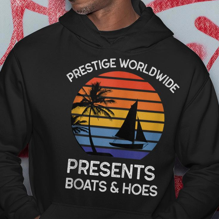 Retro Style Lover Prestige Worldwide Boats And Hoes Hoodie Unique Gifts
