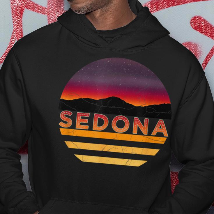 Retro Vintage Sedona Arizona Az Sunset Hoodie Unique Gifts