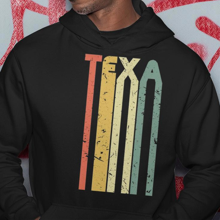 Retro Vintage Texas Colorful Cute Texan Roots Hoodie Unique Gifts