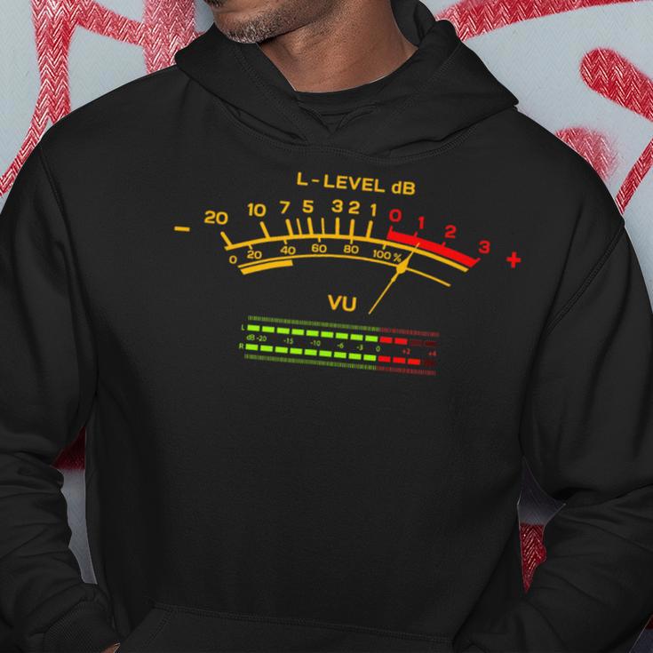 Retro Vu Meter Vintage Hi-Fi Audio Stereo Music Sound Hoodie Lustige Geschenke