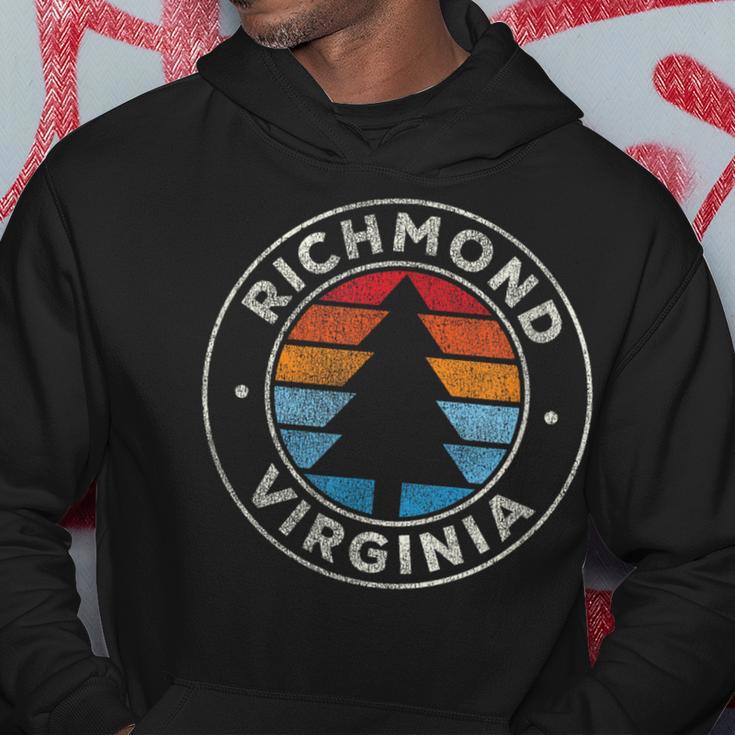 Richmond Virginia Va Vintage Graphic Retro 70S Hoodie Unique Gifts