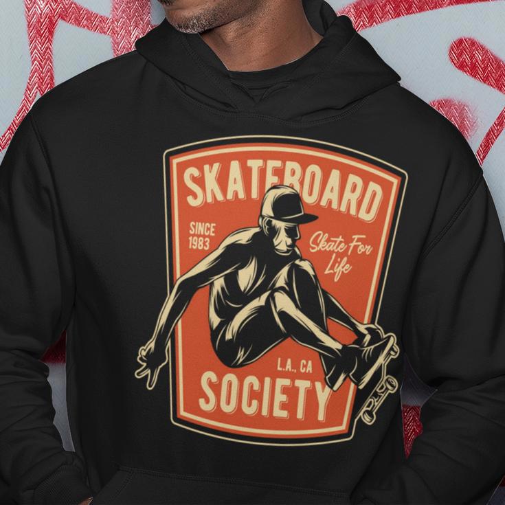 Rochen Sie Für Das Leben 1983 Für Mann Boys' Skateboard Long-Sleeved Hoodie Lustige Geschenke