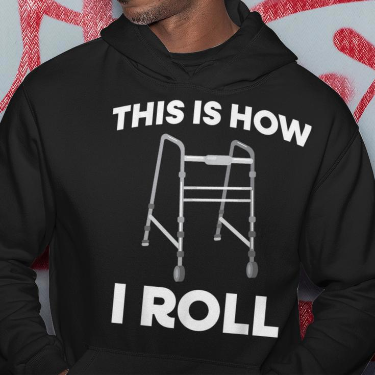 This Is How I Roll Mobility Walker Hoodie Unique Gifts
