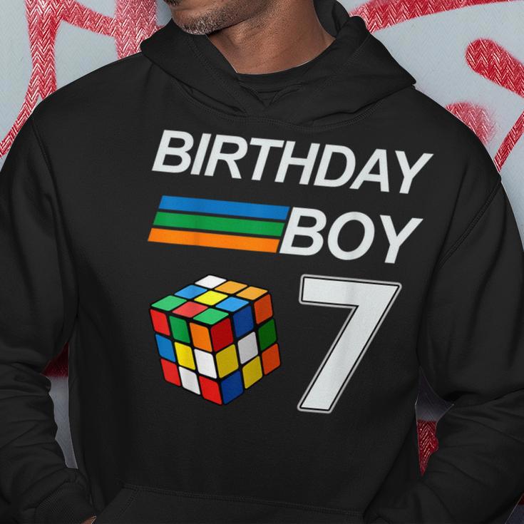 Rubixk Cube Speed Cubing Birthday Boy 7 Years Old Boys Kid Hoodie Unique Gifts