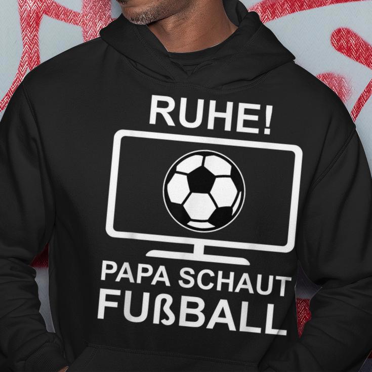 Ruhe Papa Schaut Football Kapuzenpullover Lustige Geschenke