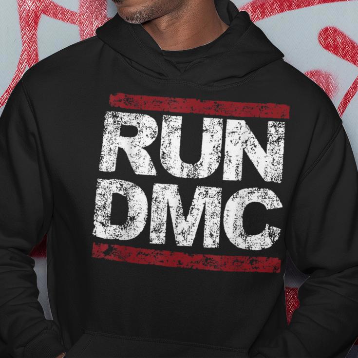 Run Dmc Grunge Logo Hoodie Lustige Geschenke