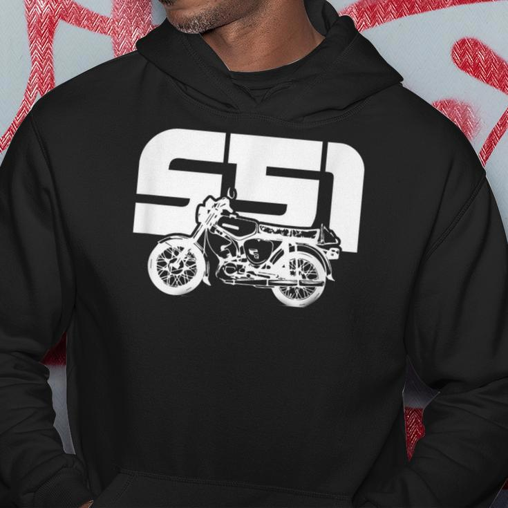 S51 Vintage Moped Simson-S51 Hoodie Lustige Geschenke
