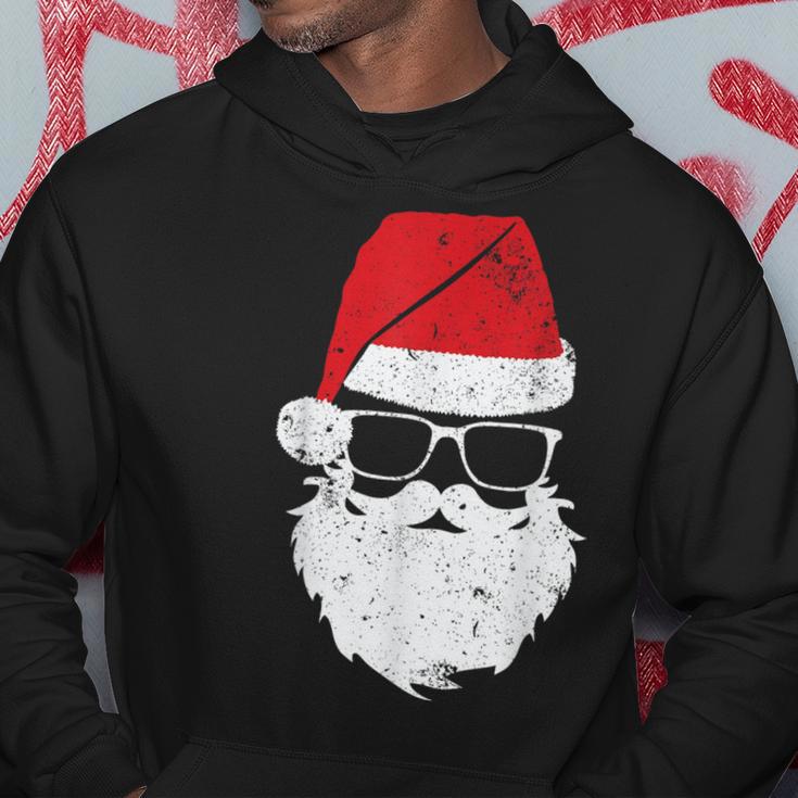 Santa Claus Beard Christmas Family Matching Pajamas Boys Men Hoodie Unique Gifts