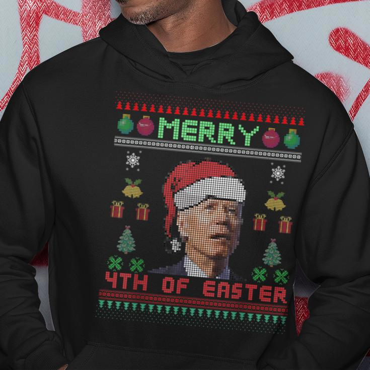 Santa Joe Biden 4Th Of July Easter Ugly Christmas Xmas Hoodie Personalized Gifts