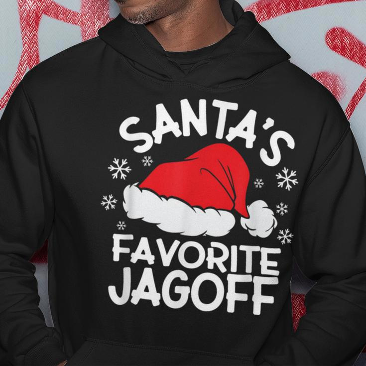 Santa's Favorite Jagoff Slang Pittsburgh Pennsylvania Yinzer Hoodie Unique Gifts