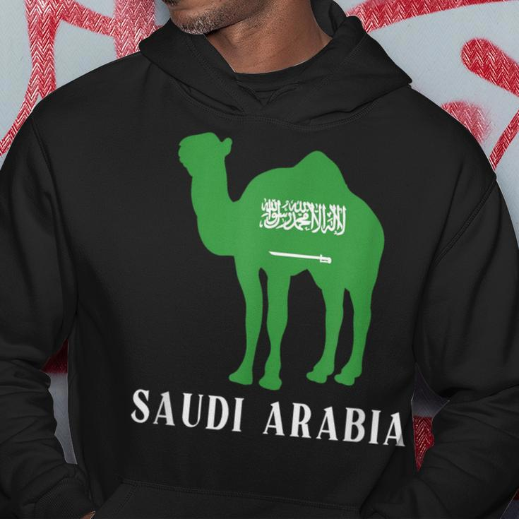 Saudi Arabia Flag Camel Saudi Arabian Travel Hoodie Unique Gifts