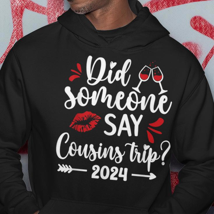 Say Cousins Trip 2024 Vacation Travel Cousins Weekend Hoodie Unique Gifts