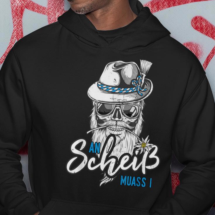 An Scheiß Muass I Trachten Grantler S Kapuzenpullover Lustige Geschenke