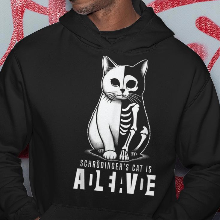 Schrödinger's Cat Dead And Alive Quantum Mechanics Physics Kapuzenpullover Lustige Geschenke