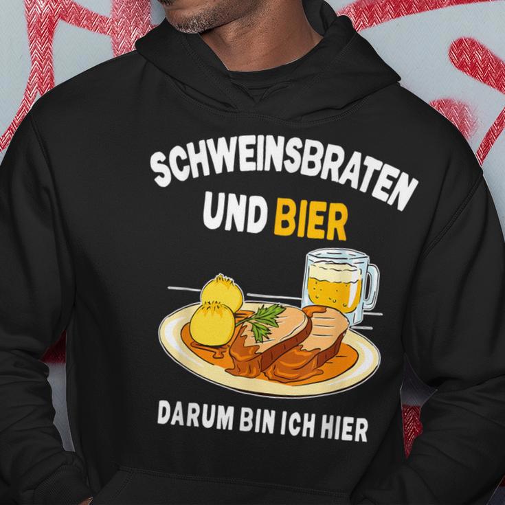 Schweinefraten Bayrisch Brotzeit In Der Wirtschaft Kapuzenpullover Lustige Geschenke