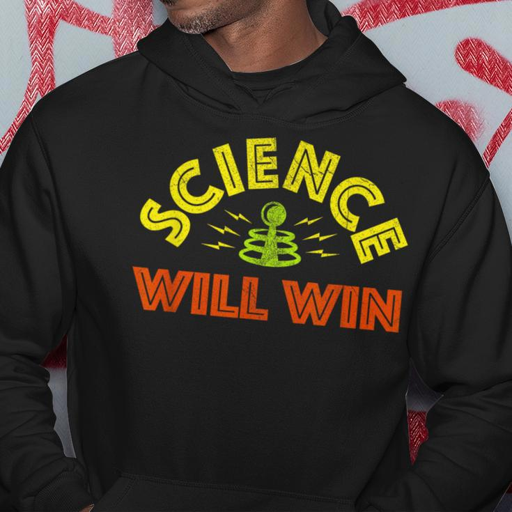 Science Will Win Facts Over Fear Trust Science Knowledge Hoodie Unique Gifts