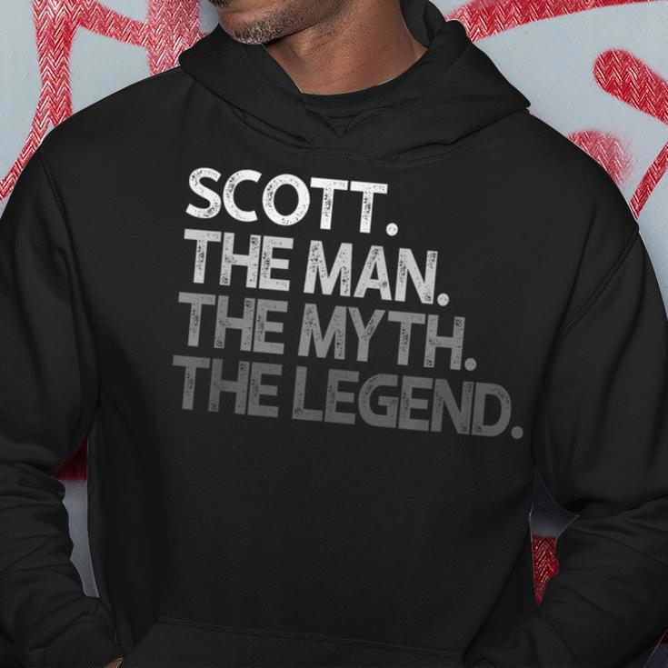 Scott The Man Myth Legend Hoodie Unique Gifts