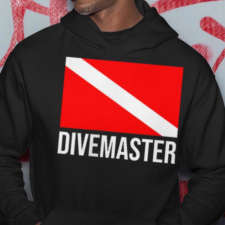 Scuba Flag Diver Down Flag Divemaster Kapuzenpullover Lustige Geschenke