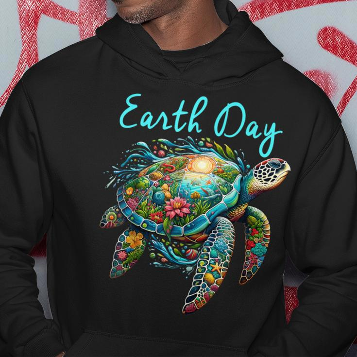 Sea Turtle Earth Day Save The Earth Hoodie Unique Gifts