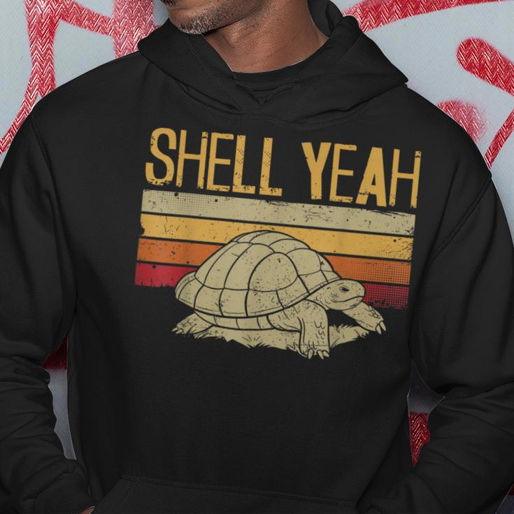 Sea Turtle Tortoise Pun Retro Vintage Shell Yeah Hoodie Personalized Gifts