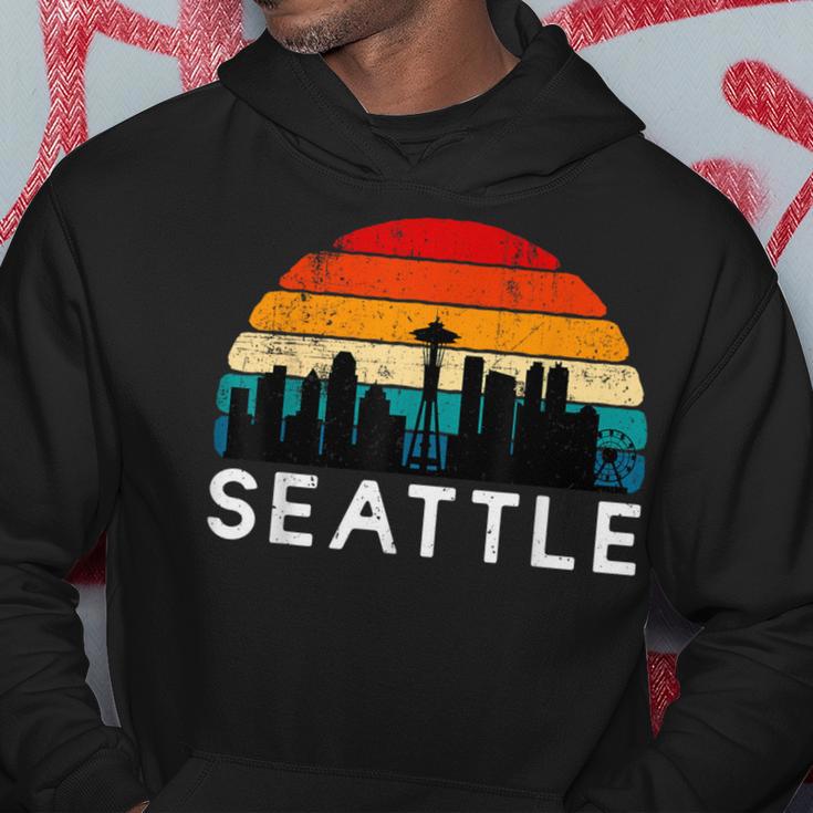 Seattle Pride Love Seattle Retro Seattle City Of Seattle Hoodie Unique Gifts