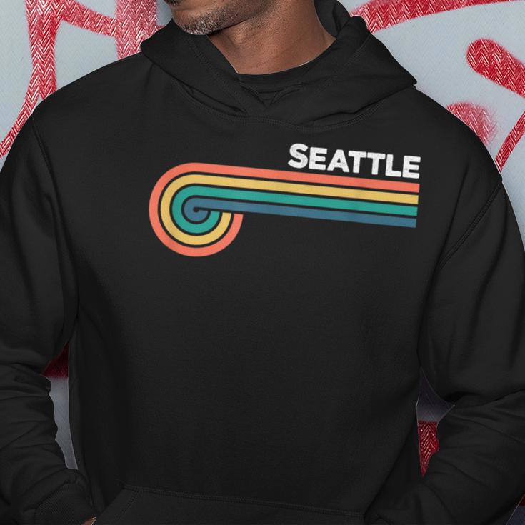 Seattle Retro Style Hometown Pride Hoodie Unique Gifts