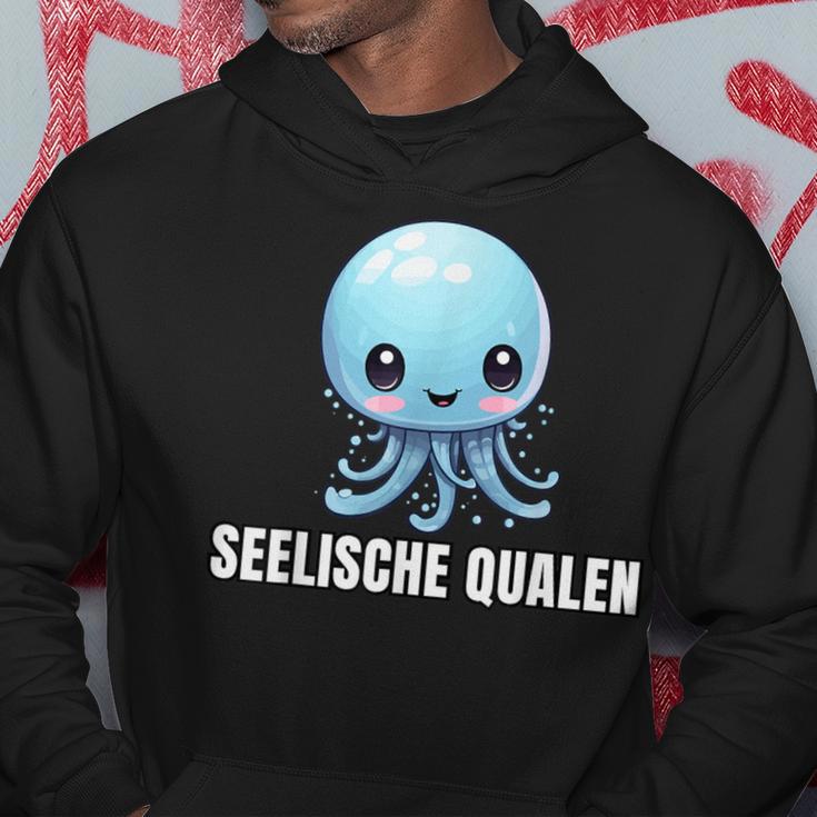 Seelische Qualen Seelische Quallen Lustiges Kapuzenpullover Lustige Geschenke