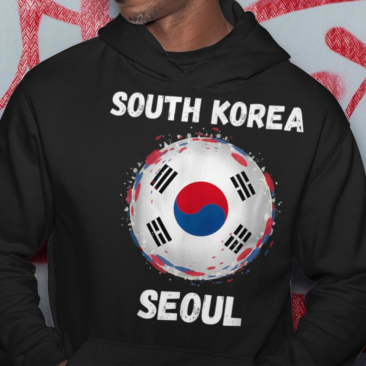 Seoul South Korea Retro Vintage Korean Flag Souvenirs Hoodie Unique Gifts