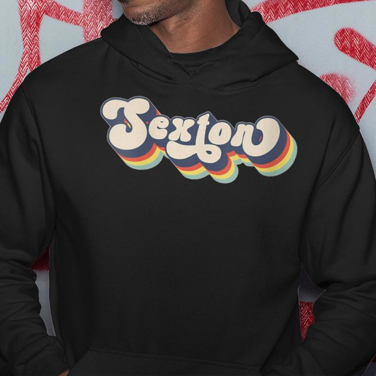 Sexton Family Name Personalized Surname Sexton Hoodie Funny Gifts