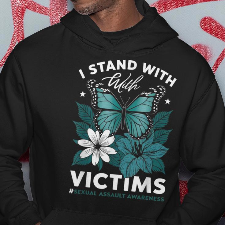 Sexual Assault Awareness Month I Stand With The Victims Hoodie Unique Gifts