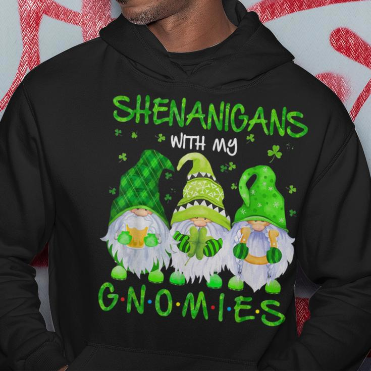 Shenanigans With My Gnomies St Patrick's Day Gnome Lover Hoodie Funny Gifts
