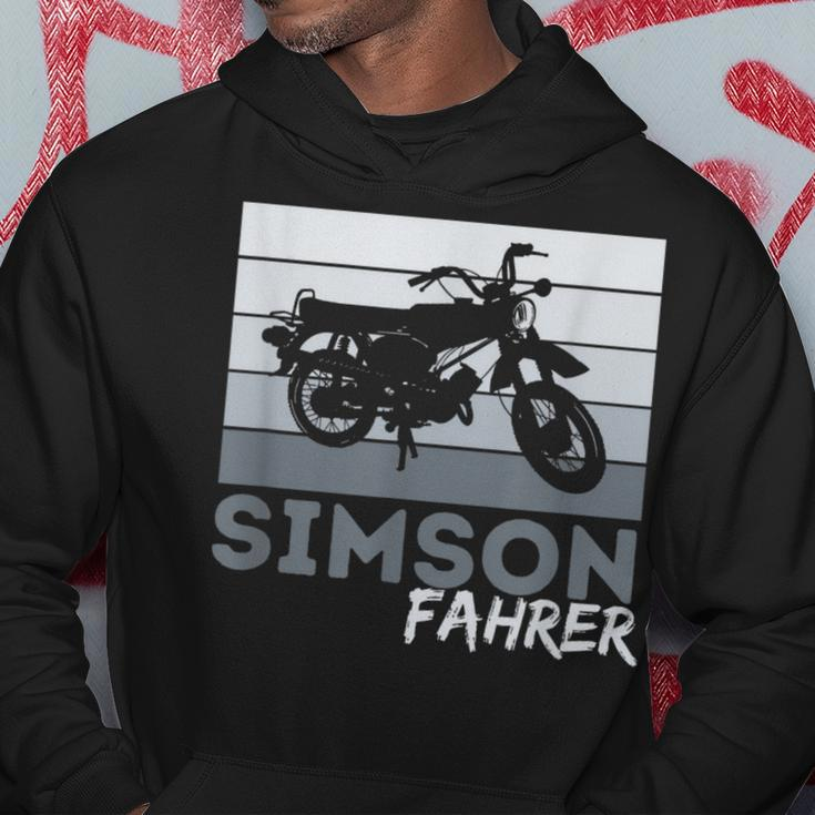 Simson Driver Ddr Moped Two Stroke S51 Vintage Hoodie Lustige Geschenke