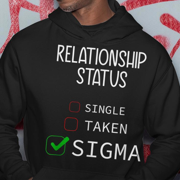 Single Taken Sigma Valentine's Day 2024 Hoodie Funny Gifts