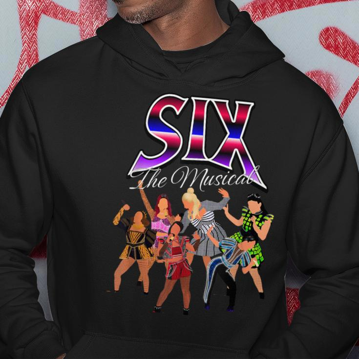 The Six Wives Of Henry Viii Six The Musical Six Retro Hoodie Personalized Gifts