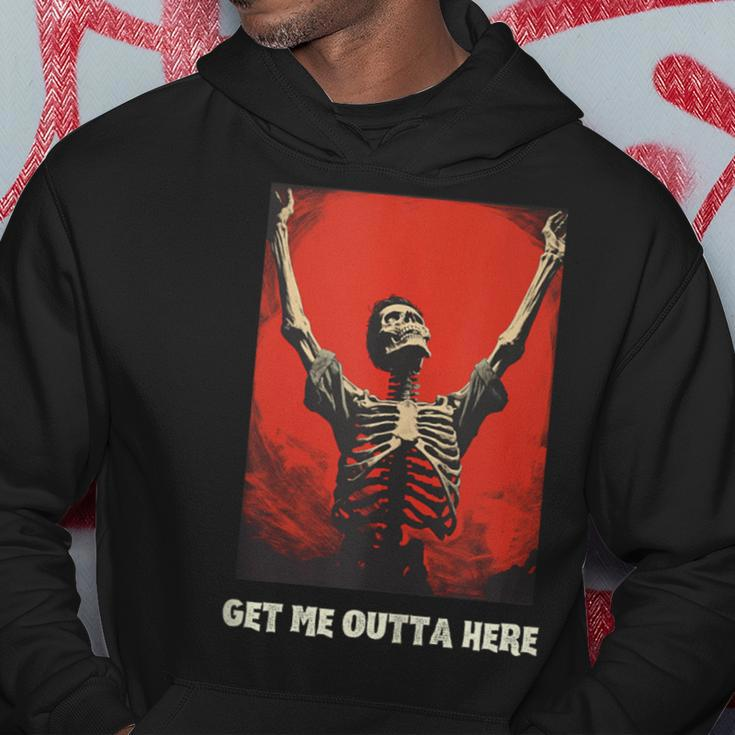 Skeleton Lover Get Me Outta Here Hoodie Unique Gifts