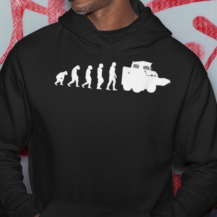 Skid Sr Loader Evolution Skid Sr Operator Hoodie Unique Gifts