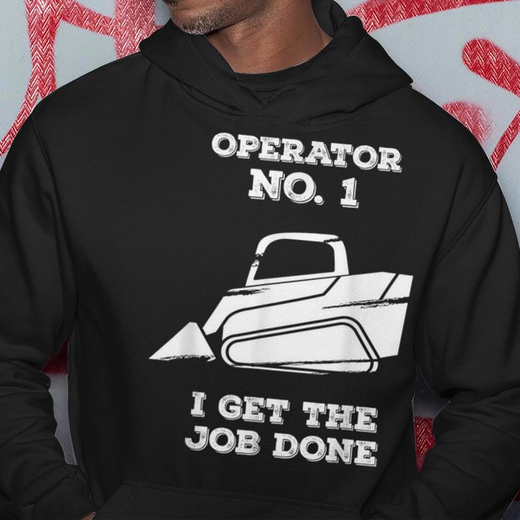 Skid Sr Operator I Get The Job Done Hoodie Unique Gifts