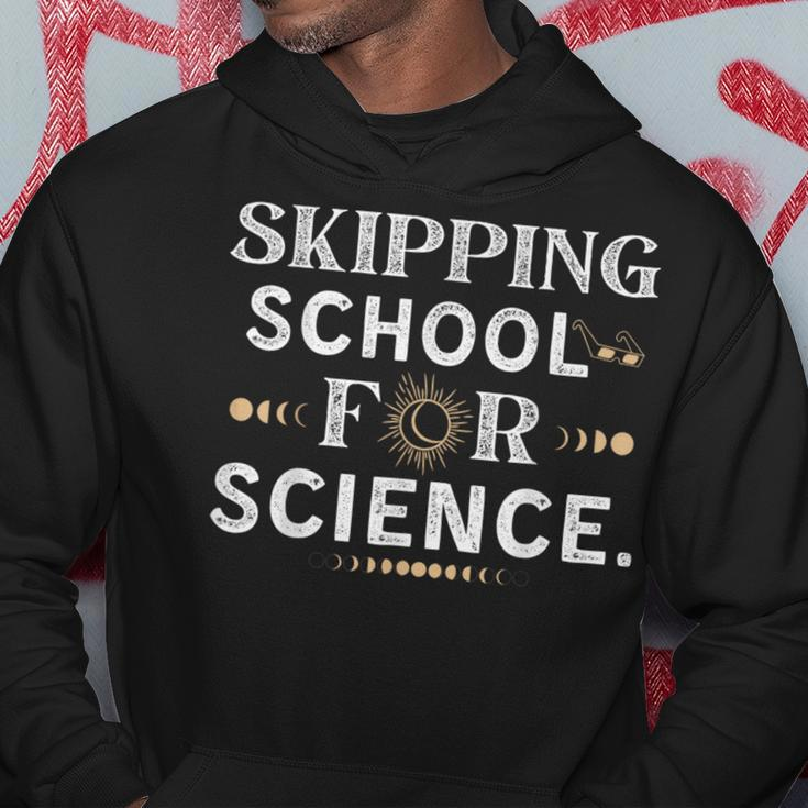 Skipping School Solar Eclipse 2024 Student Totality Science Hoodie Unique Gifts
