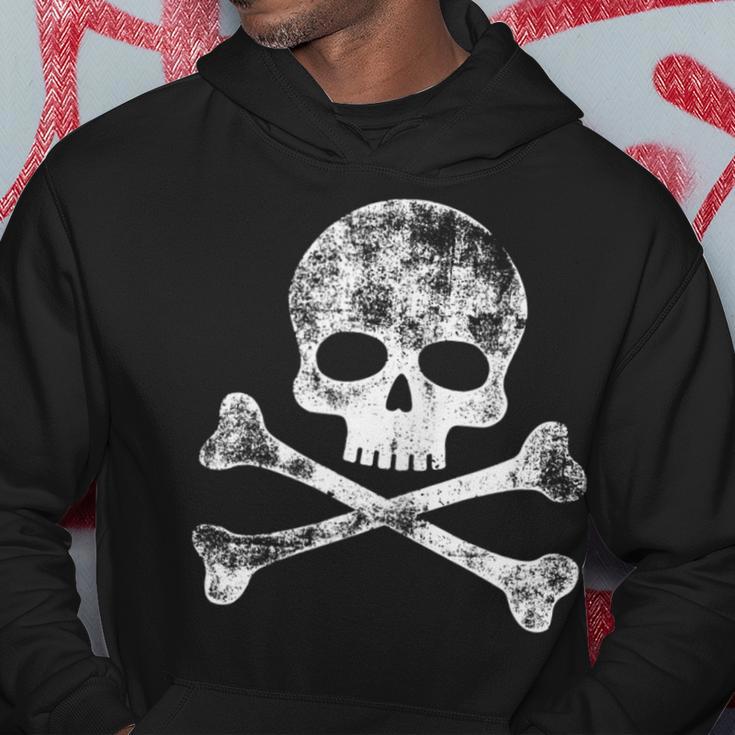 Skull Crossbones Skeleton Jolly Roger Hoodie Unique Gifts