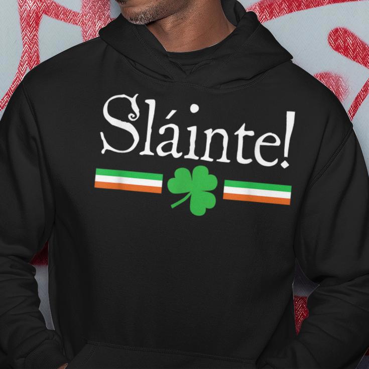 Sláinte Irland Kleeblatt Irische Flagge Lustig Ireland S Hoodie Lustige Geschenke