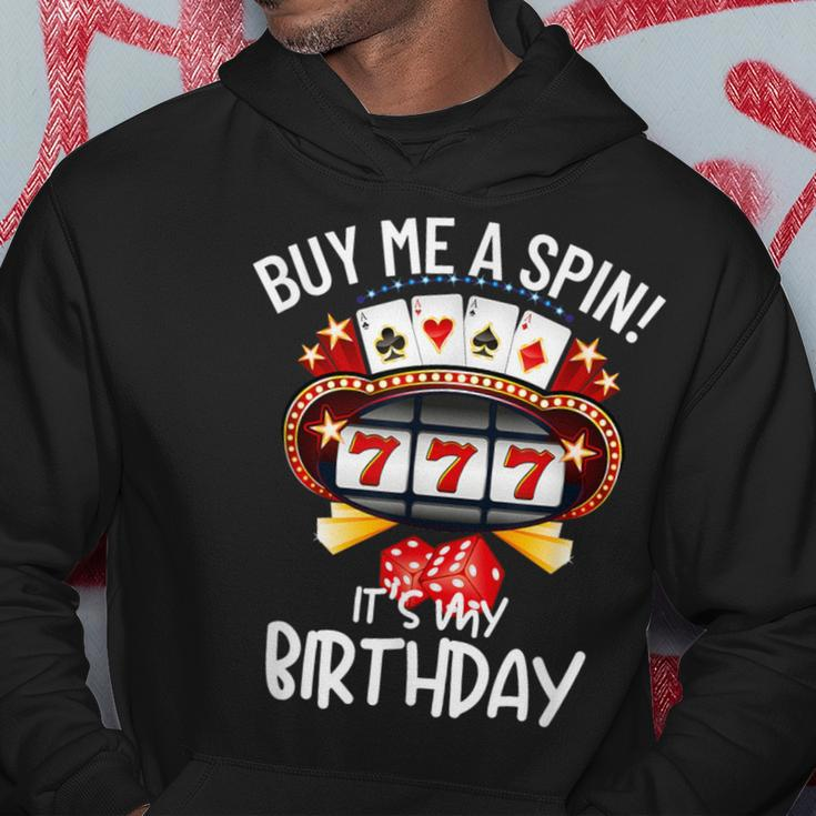 Slot Machine 777 Lucky Birthday Gambling Casino Hoodie Personalized Gifts