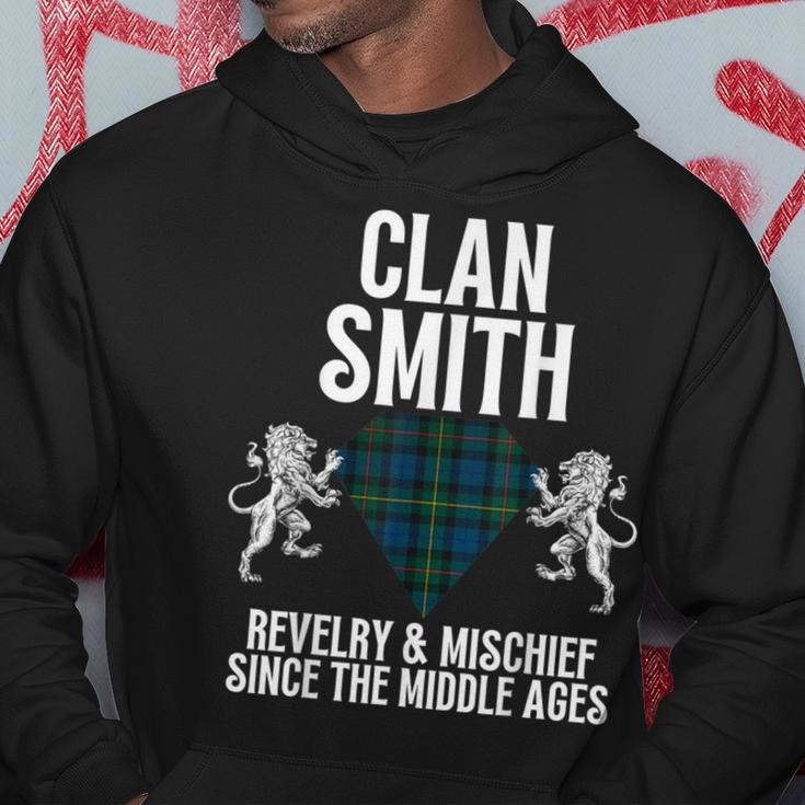 Smith Clan Scottish Name Coat Of Arms Tartan Family Party Hoodie Funny Gifts